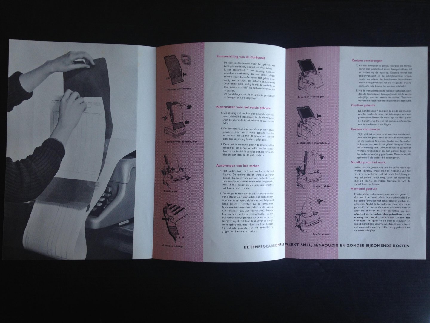 Folder - In één handgreep…, Over kettingformulieren, Semper Avanti NV