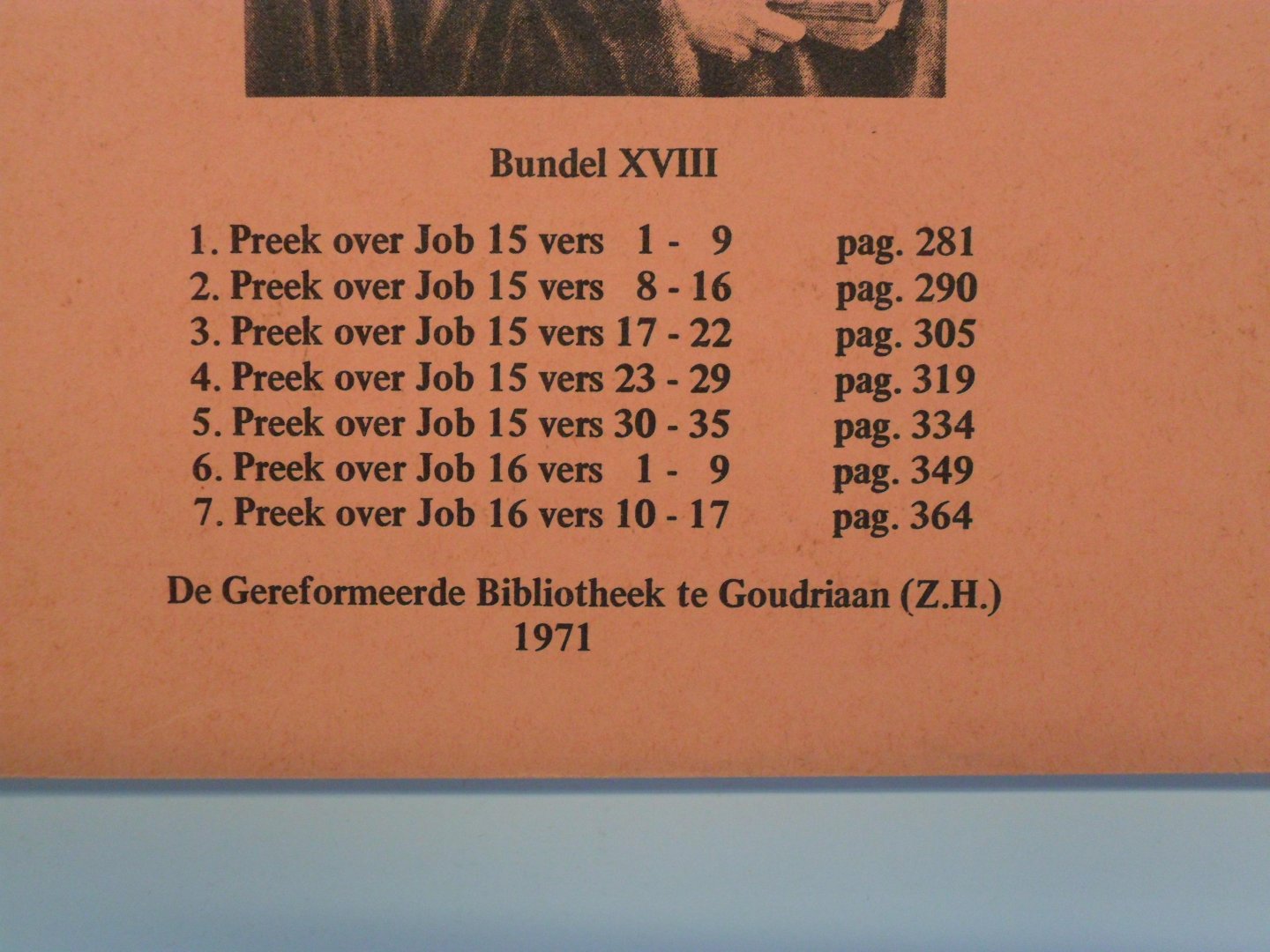 Calvijn Johannes - Stemmen uit Geneve. bundel 18 - 1971 ( zie voor onderwerpen foto)