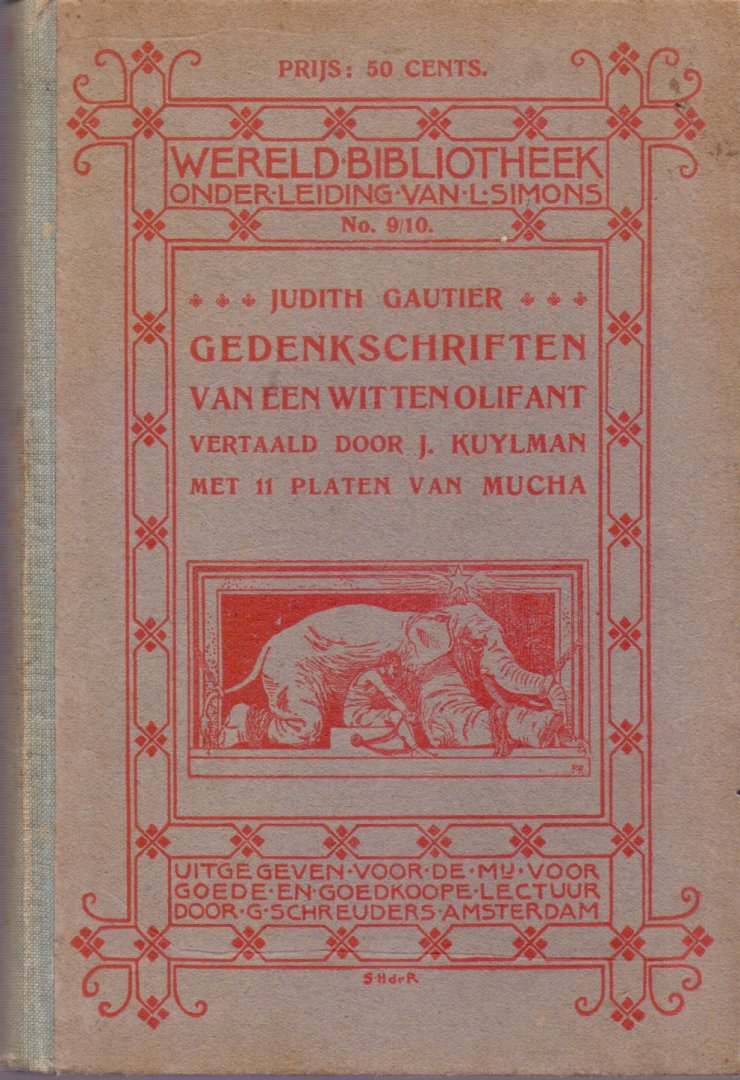 Gautier, Judith (ds1286) - Gedenkschriften van een witten olifant