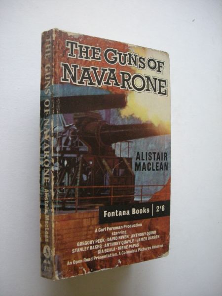 MacLean, Alistair - The Guns of Navarone (filmfoto's achterzijde)