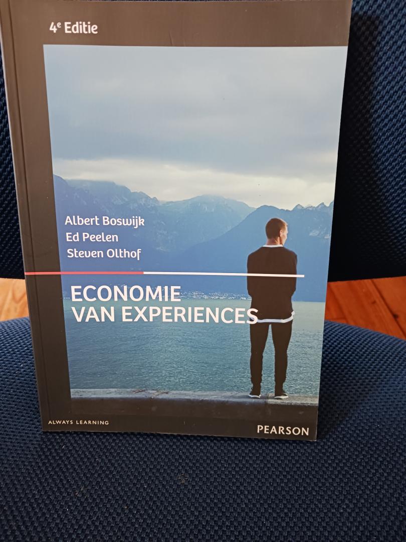 Boswijk, Albert, Peelen, Ed, Olthof, Steven - Economie van experiences