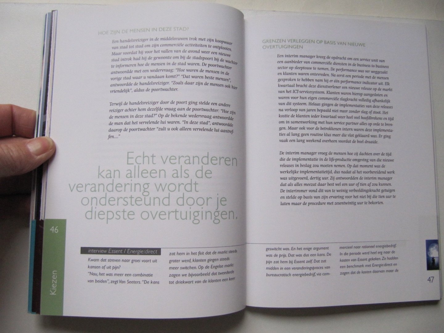 Burg, J., Willems, V., Koet, K. - En toch ! / veranderen in de praktijk