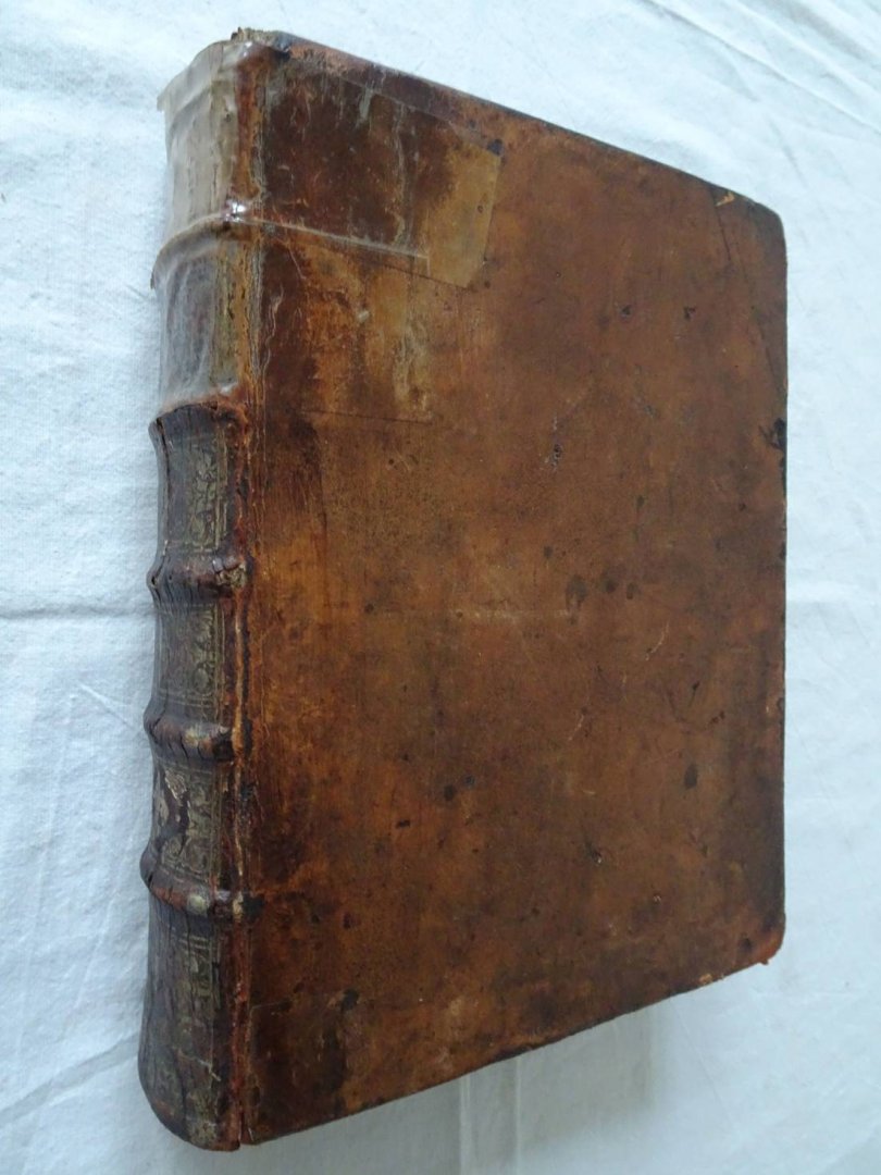 Jansen, Cornelis (Jansenii). - Corn.Jansenii Leerdamensis, S.Th. Doct. & Prof. Lovaniensis, Episcopi Iprensis, Tetrateuchus sive commentarius in Sancta Jesu Christi Evangelia, edtio nova, cui accessit in margine Sacer textus.