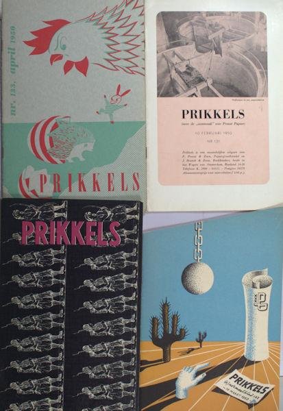 Proost Prikkels. - Nummers 130 - 141.  'Jaargang' 1950.