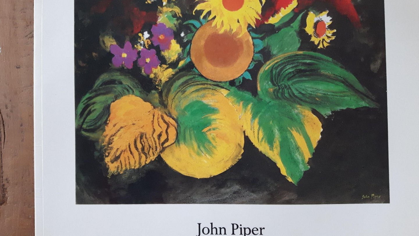 Jenkins, David Fraser - Flower paintings by John Piper
