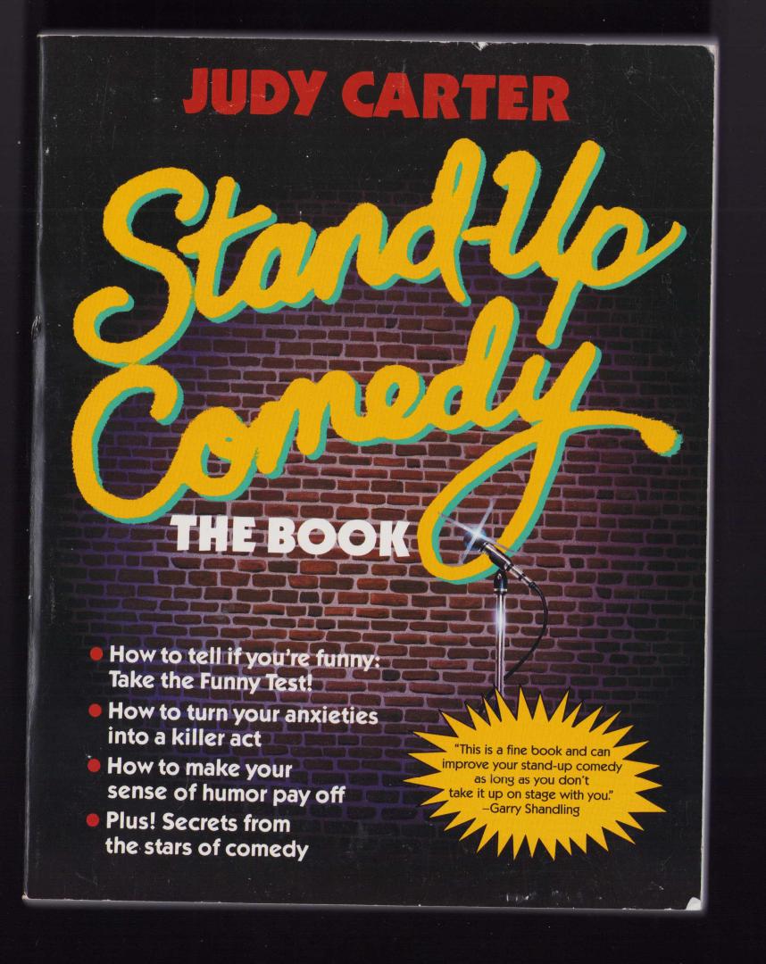 Judy Carter - Stand-up Comedy. The Book.
