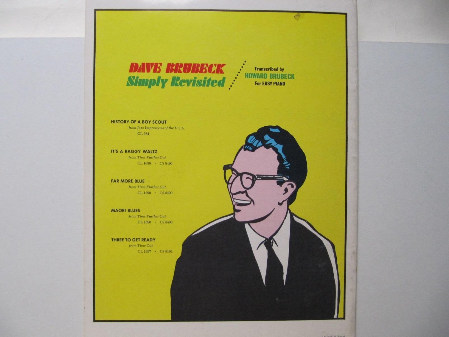 Dave Brubeck - Simply Revisited/  for easy piano