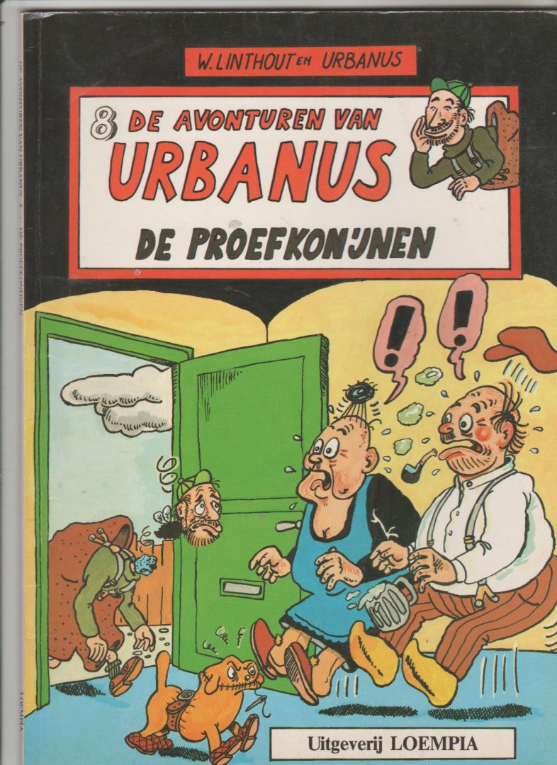 Linthout en Urbanus - De avonturen van Urbanus 8 de proefkonijnen