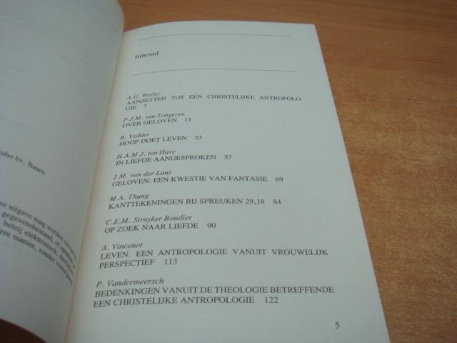 Weiler, A.G - Nieuw christelijk mensbeeld