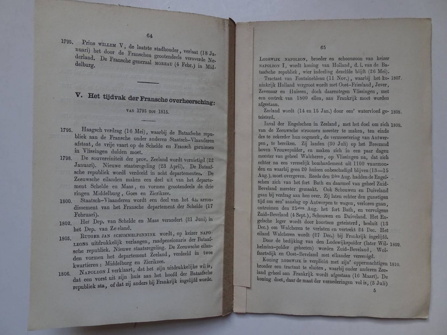 Dale, J.H. van - Tijdtafel van de Geschiedenis der Provincie Zeeland; een leerboekje voor onderwijzers en kweekelingen.