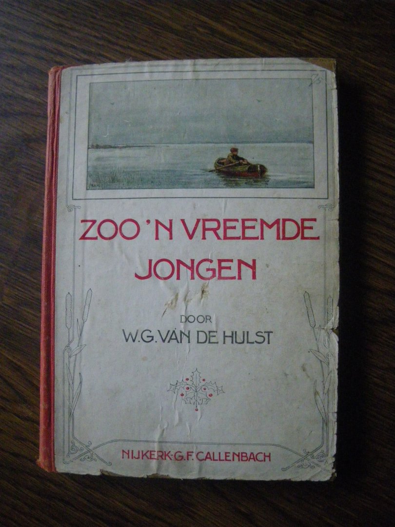 Hulst, W.G. van de - Zoo'n vreemde jongen (1e druk)