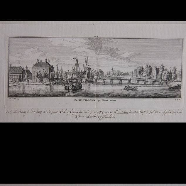 Uithoorn. - De Uithoorn, op Tamen ziende.