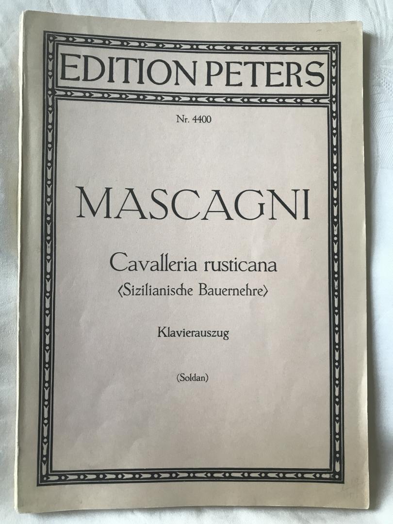 Mascagni - Cavalleria Rusticana / Sizilianische Bauernehre