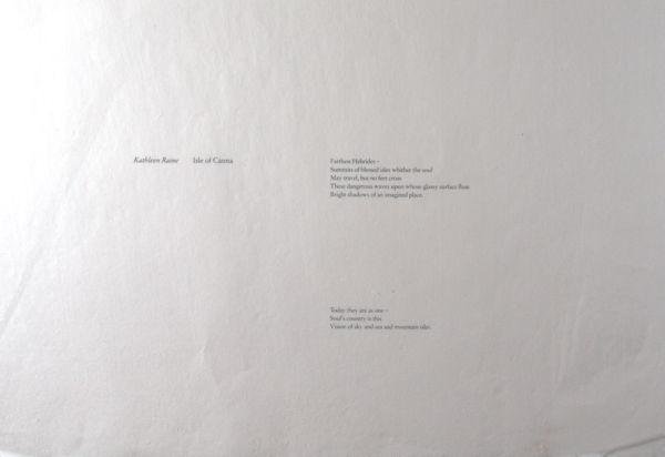 Raine, Kathleen. - Isle of Canna.