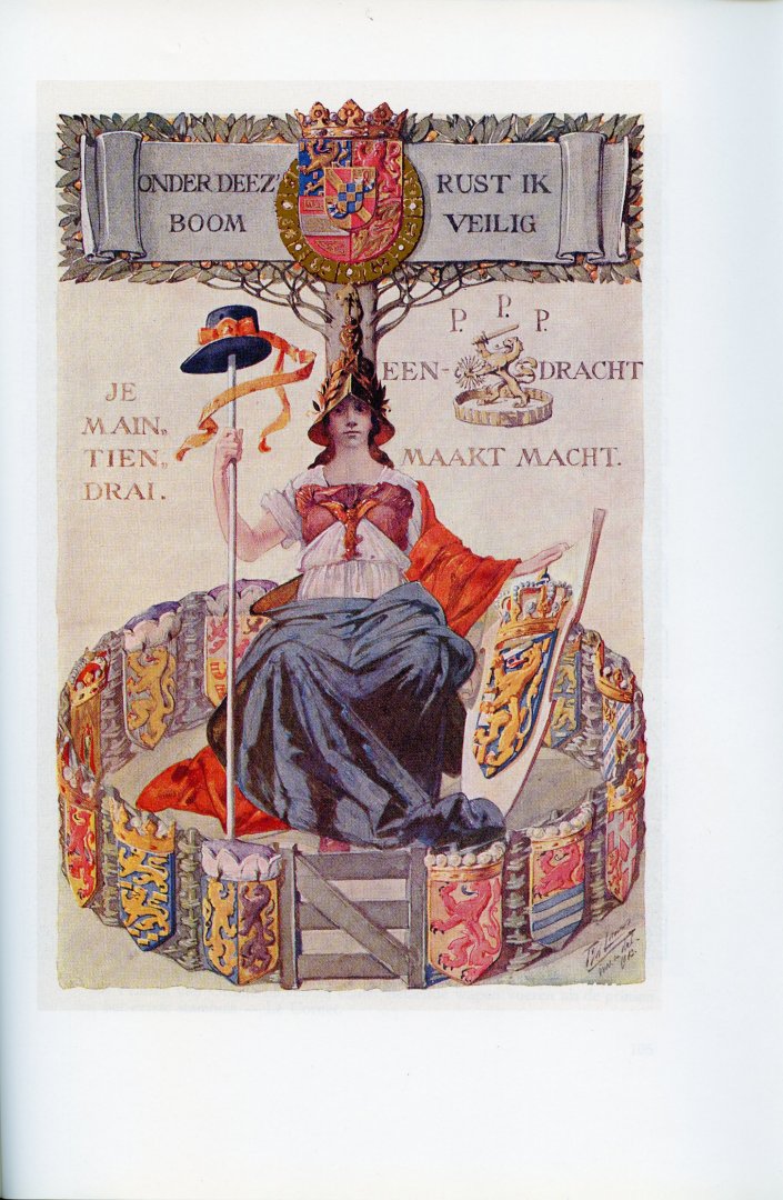 Laars, T. van der - Wapens vlaggen en zegels van nederland [Facsimile van uitgave uit 1913 (drukkerij Jacob van Campen)]