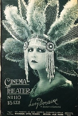CINEMA EN THEATER - Cinema en Theater. No. 110-156 (1923).