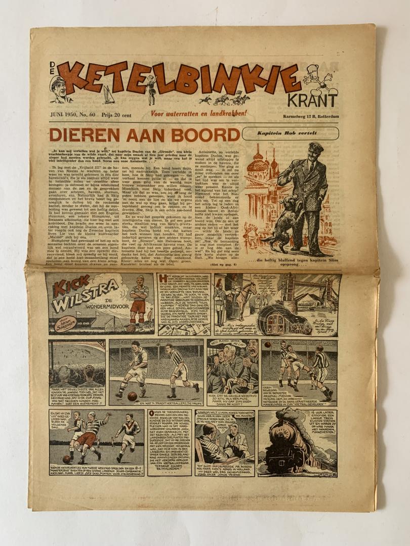  - Kick Wilstra in: De Ketelbinkie krant no.60