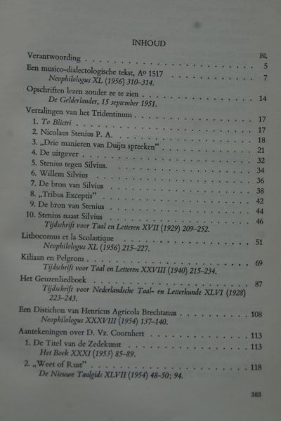 Dr. L.C. Michels - Filologische Opstellen  Deel II   Stoffen uit de 16e en 17e eeuw