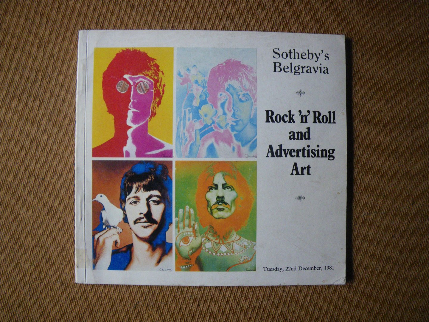 Sotheby's Belgravia - rock 'n' roll and advertising art