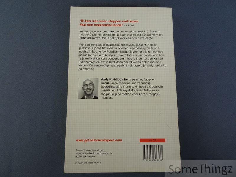 Andy Puddicombe. - Headspace: voor een hoofd vol leegte.