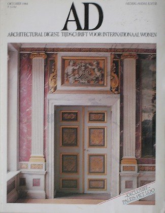 red. - AD. Architectural Digest. Tijdschrift voor internationaal wonen.