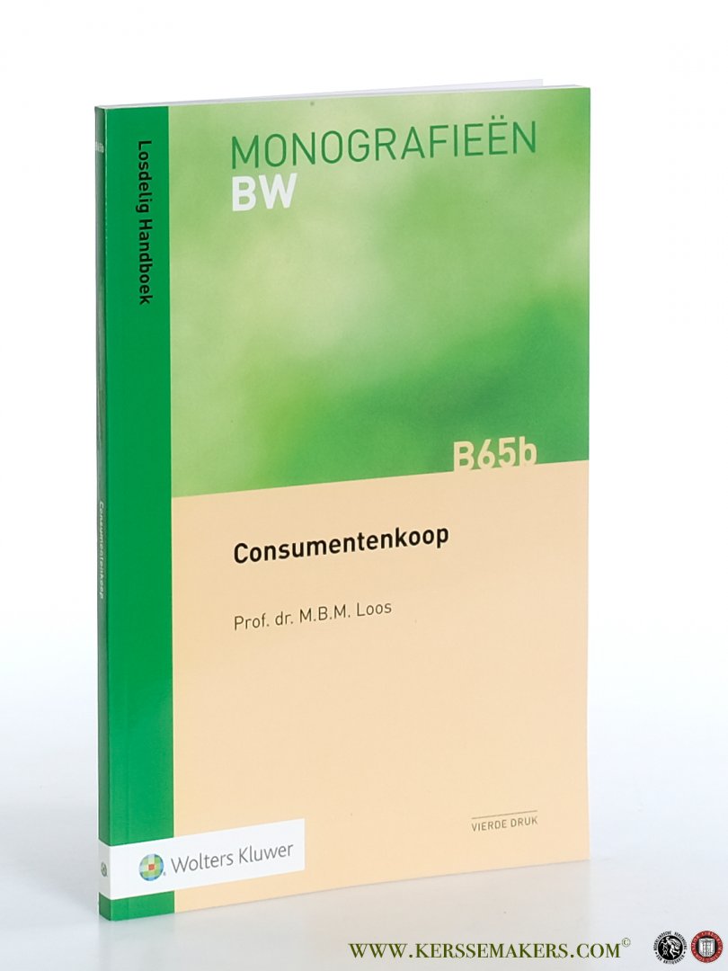 Loos, M.B.M. - Consumentenkoop. Vierde druk.