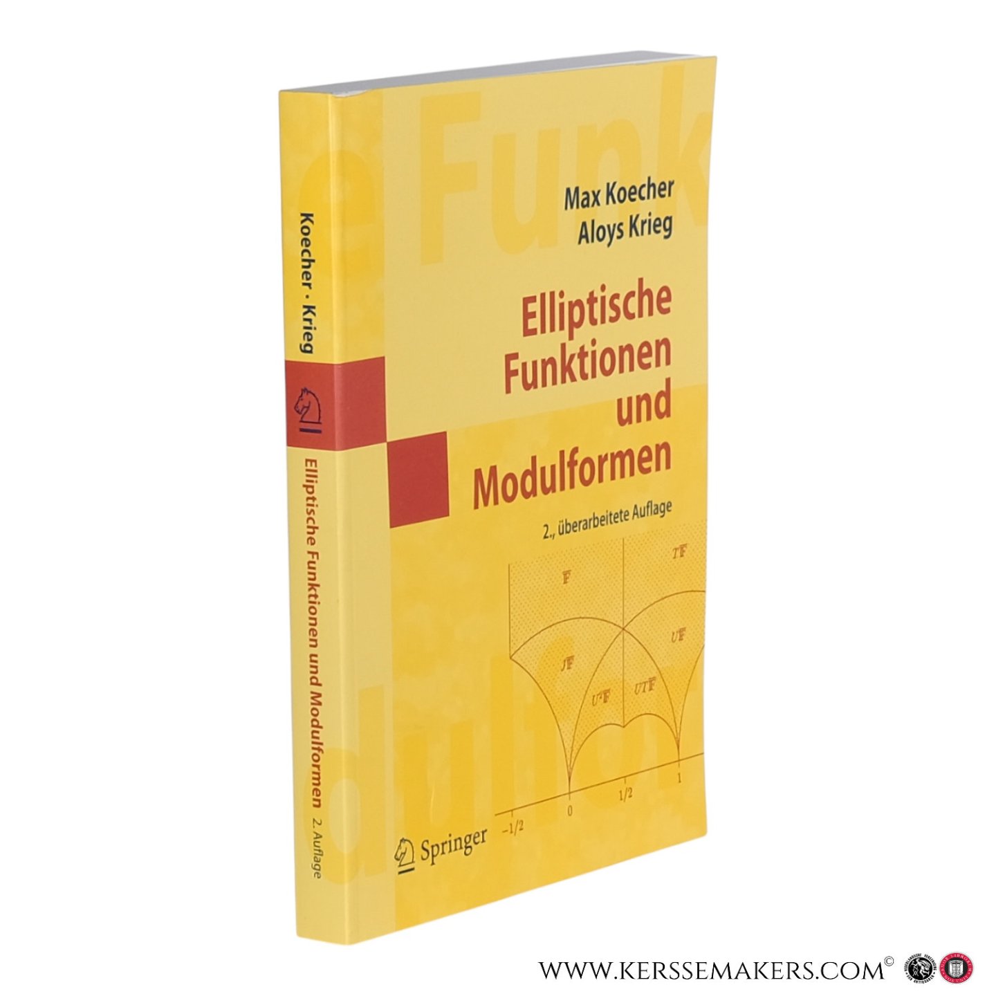 Kocher, Max / Krieg, Aloys. - Elliptische Funktionen und Modulformen. 2., überarbeitete Auflage. Mit 26 Abbildungen.