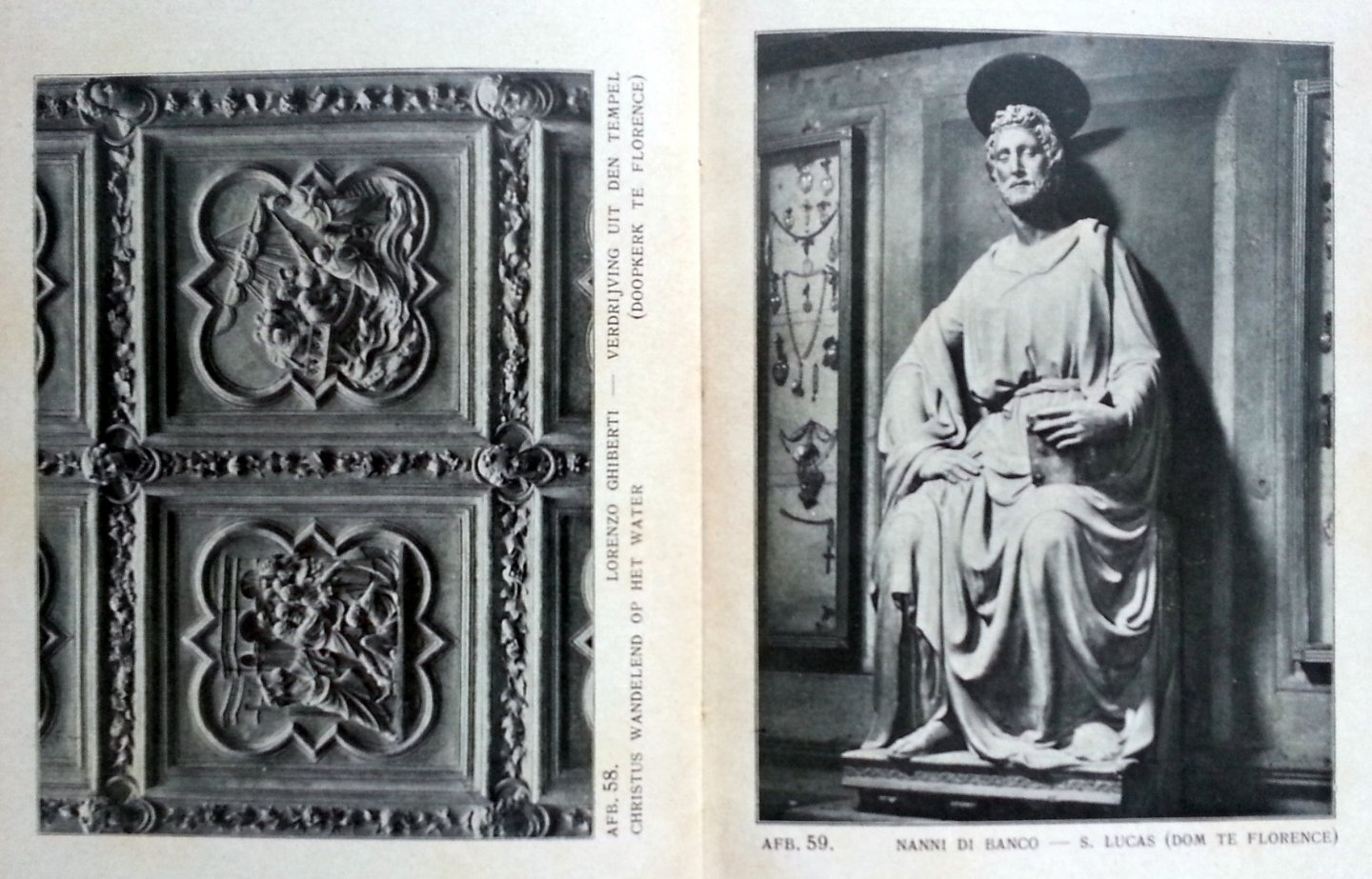 Vermeylen, August - Geschiedenis der Europeesche plastiek en schilderkunst - Eerste deel: De Middeleeuwen (van het begin der Christelijke kunst tot de voltooiing der "Aanbidding van het Lam" in 1432) - B Platen