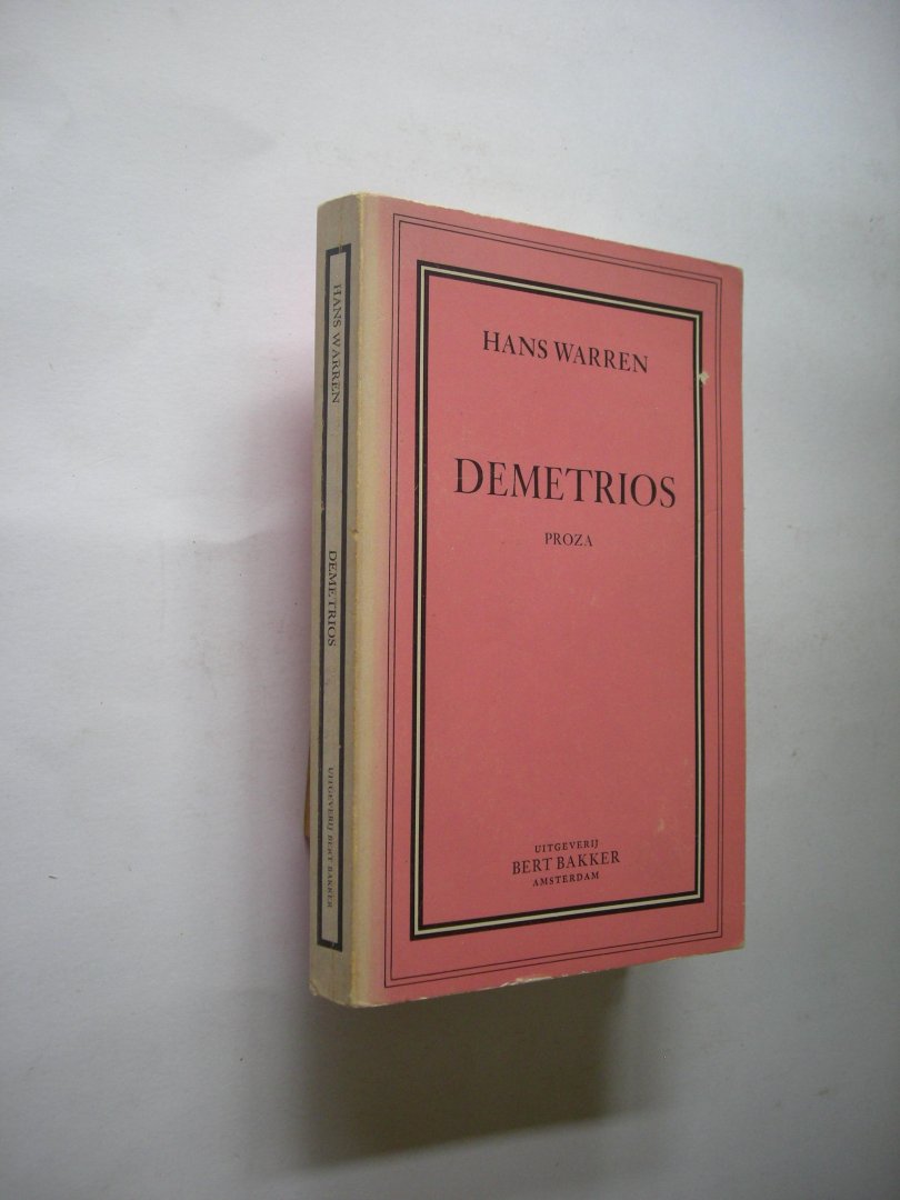 Warren, Hans - Demetrios. Proza