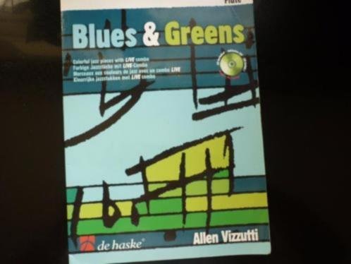 Vizzutti; Allen - Blues & Greens - Flute  Kleurrijke jazzstukken met LIVE combo