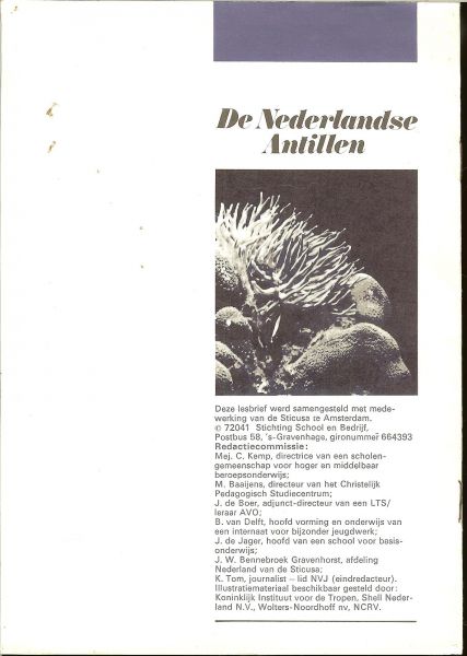Kemp C.  en M. Baaijmans - De Nederlandse Antillen