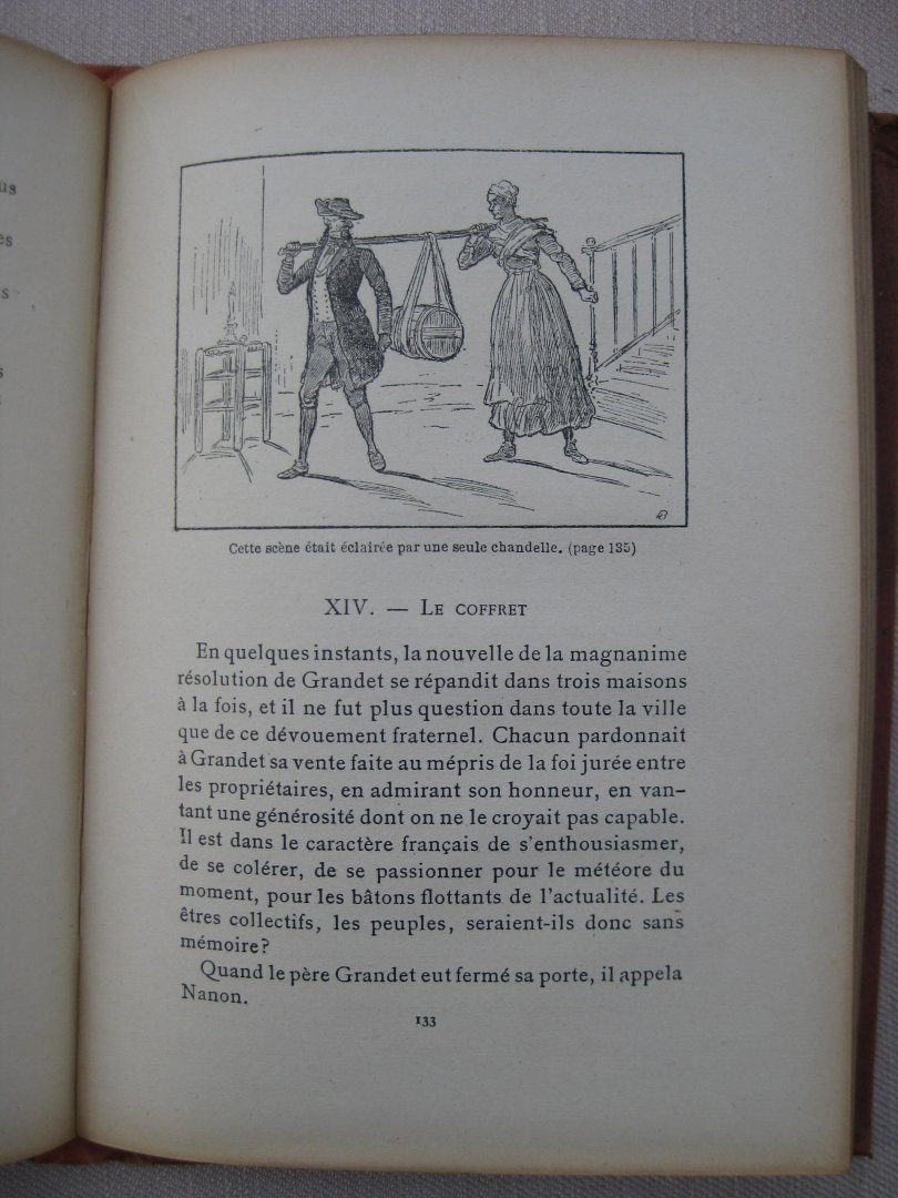 Balzac, H. de - Eugénie Grandet. Èdition abrégée à l'usage de la jeunesse par Léon Chauvin.