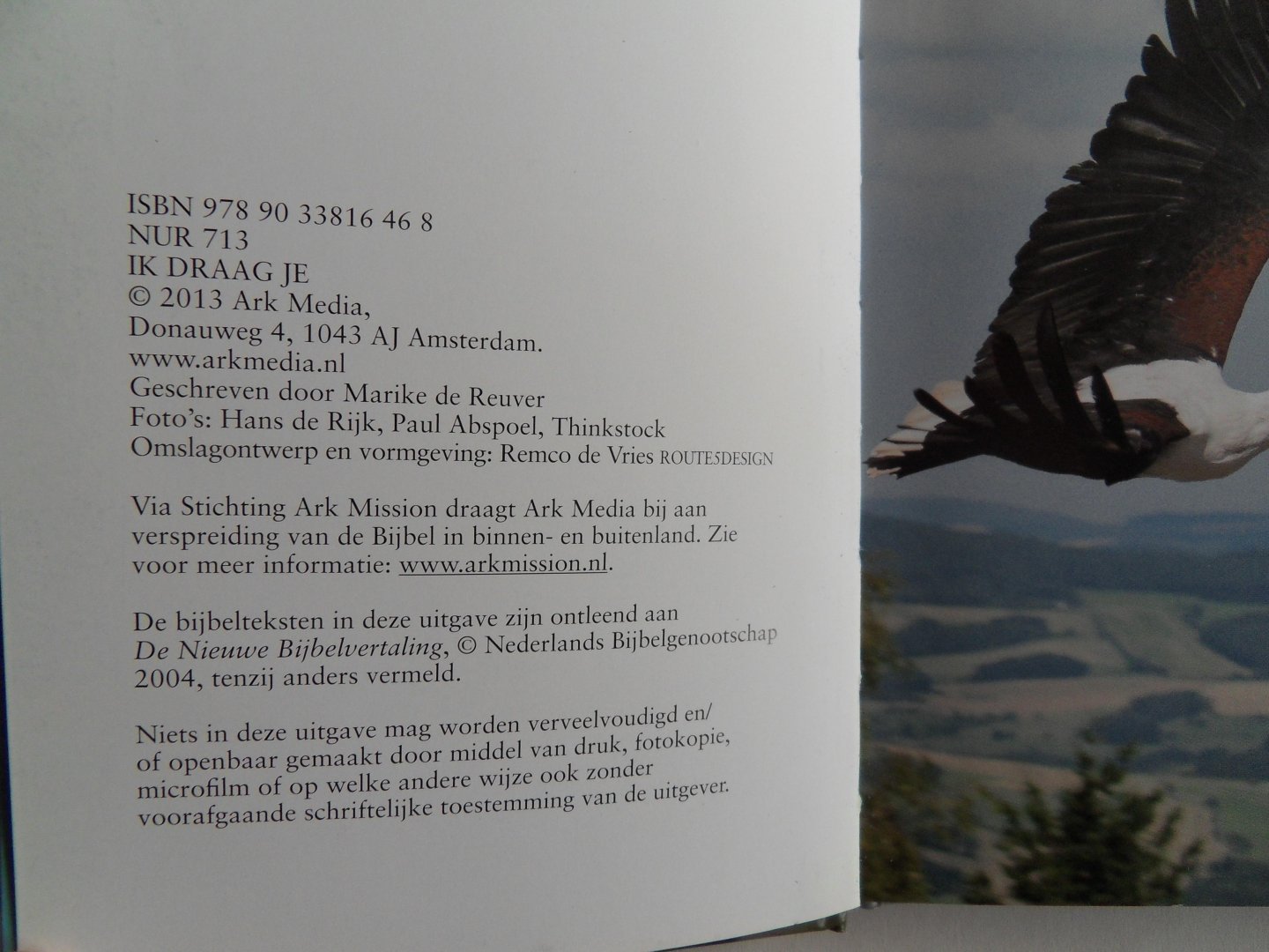 Reuver, Marike de. - Ik draag je.