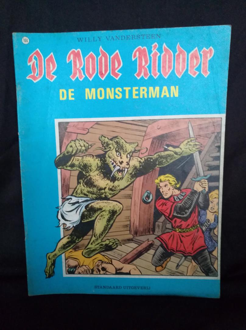 Vandersteen, W. - De Monsterman, De rode ridder 104, 1983