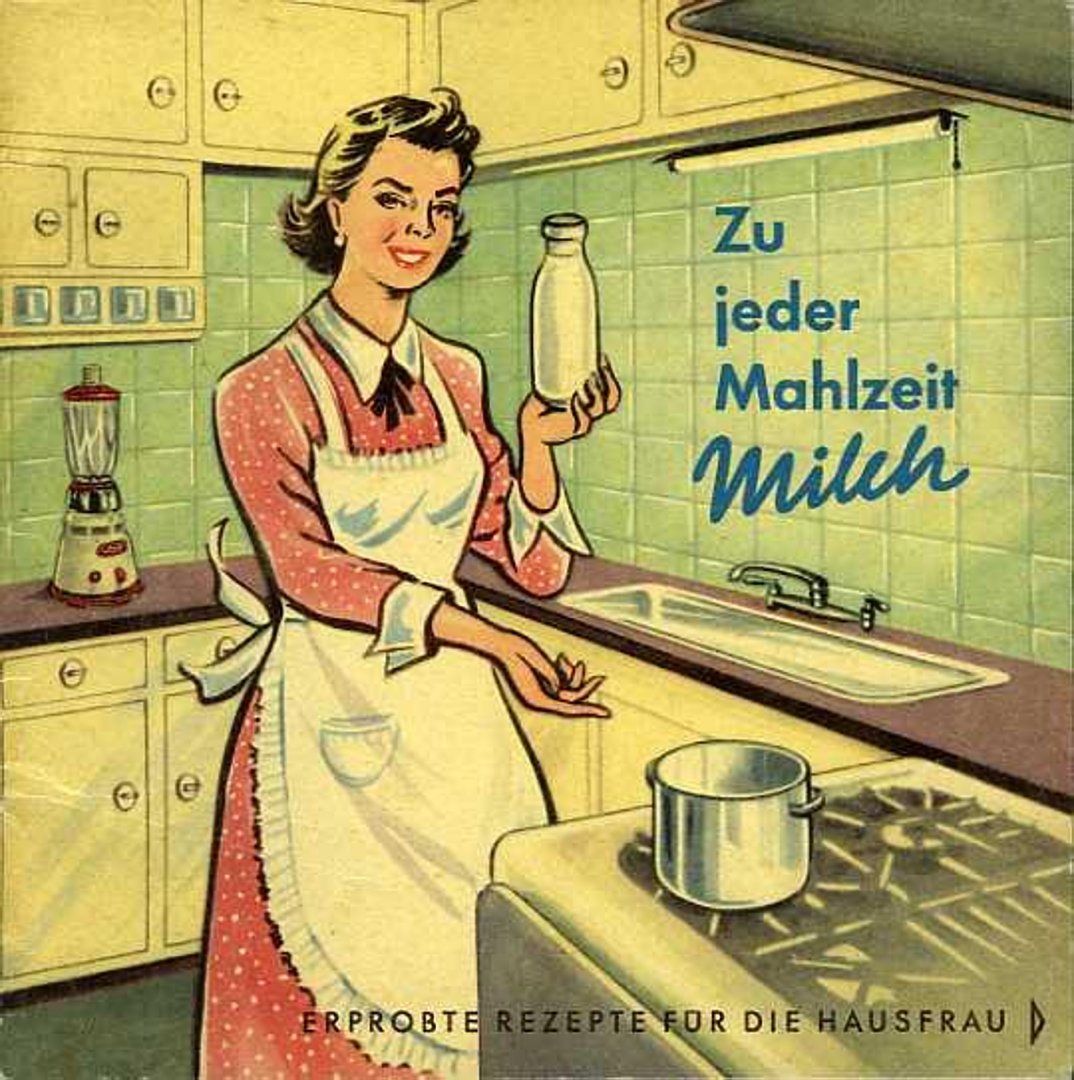 NN - Zu jeder Mahlzeit Milch - Erprobte Rezepte für die Hausfrau.
