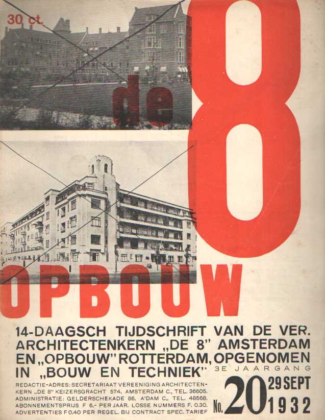 Haas, Nico de - De 8 en Opbouw. 3e jaargang, 29 sept 1932 no 20