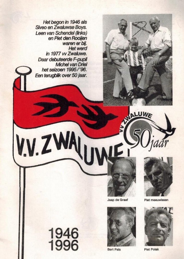  - v.v. Zwaluwe 50 jaar -1946-1996