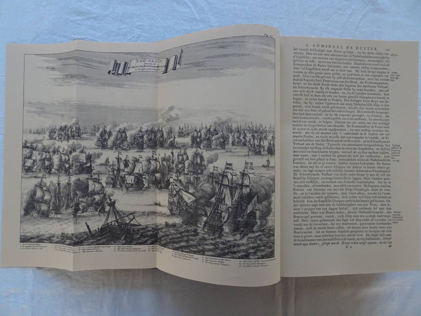 Brandt, Gerard. - Het leven en bedryf van den Heere Michiel de Ruyter, Hertog, Ridder, & c., Admiraal Generaal van Hollandt en Westvrieslandt.