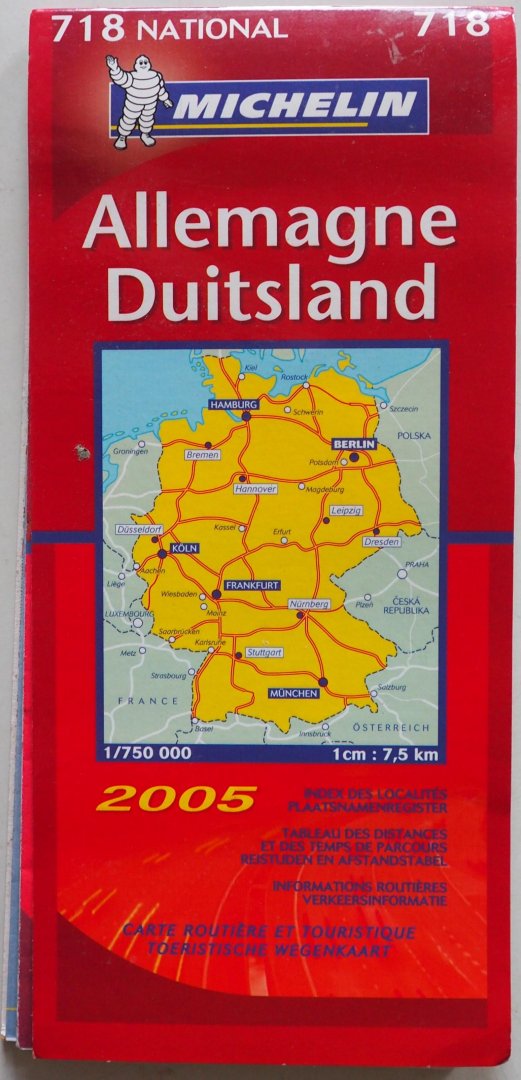  - 718 National Michelin Allemagne Duitsland