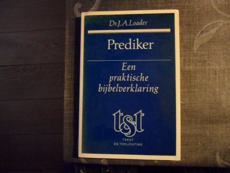 Loader J.A. - Prediker