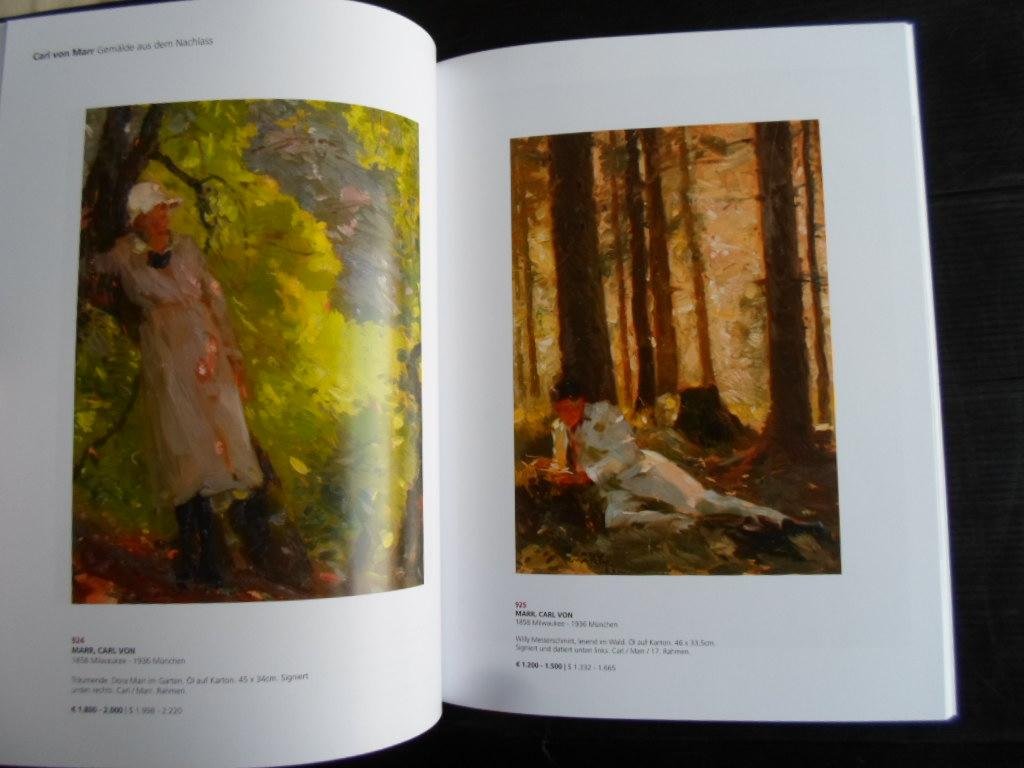 Catalogus Van Ham - Carl von Marr-Der Nachlass aus der Villa Messerschmitt