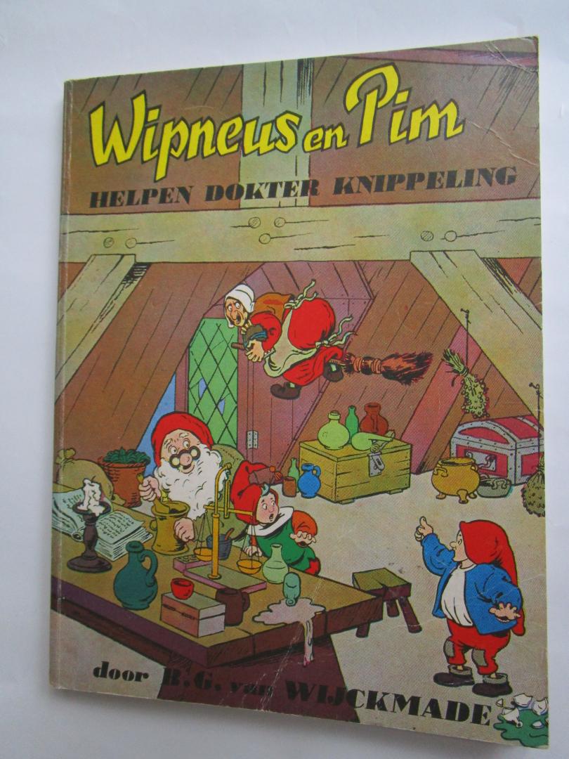 Wijckmade, B. G. van (auteur)  Raemakers, H. (illustraties) - 24 WIPNEUS en PIM  helpen dokter Knippeling
