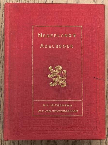 GENEALOGIE. - Nederland's Adelsboek 1973. 65e Jaargang. [ A - C ].