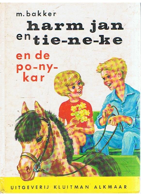Bakker, M. en Staaten, Gerard van (illustraties) - Harm Jan en Tieneke en de ponykar