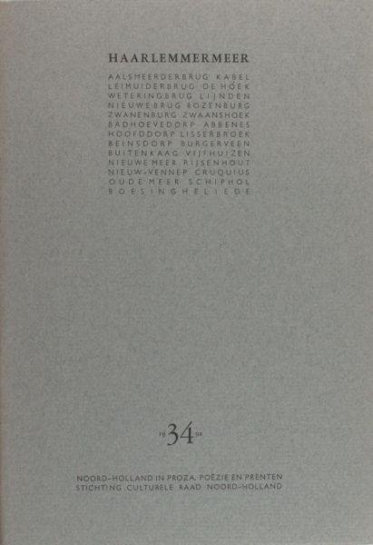 Toorn, Willem van & Bob Nieuwenhuysen (zeefdruk). - Haarlemmermeer.