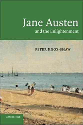 Knox-Shaw, Peter - Jane Austen and the Enlightenment