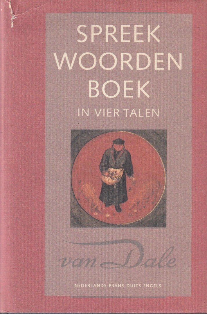 Cox, H.L. - Spreekwoordenboek in vier talen: Nederlands, Frans, Duits, Engels