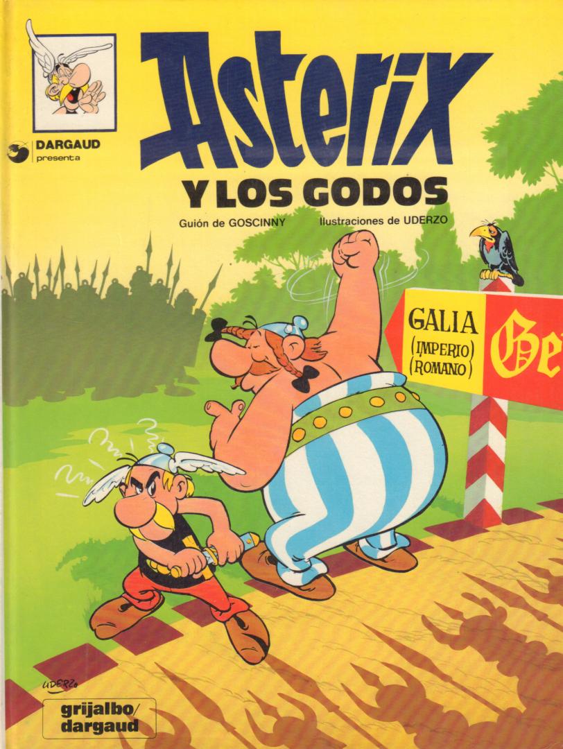 Goscinny / Uderzo - ASTERIX 02 - ASTERIX Y LOS GODOS, hardcover, zeer goede staat, Asterix in castellan spanish