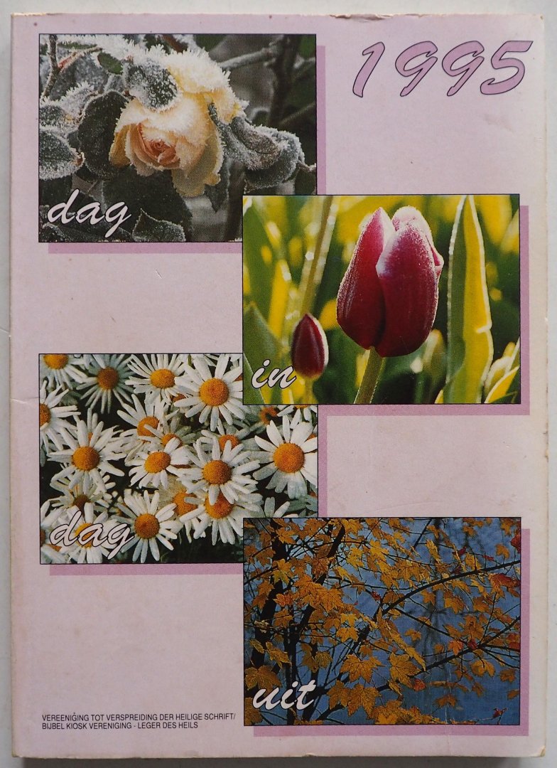 Brand J G E, Broersma A e.a. - Dag in dag uit 1995 Voor iedere dag van het jaar een korte overdenking