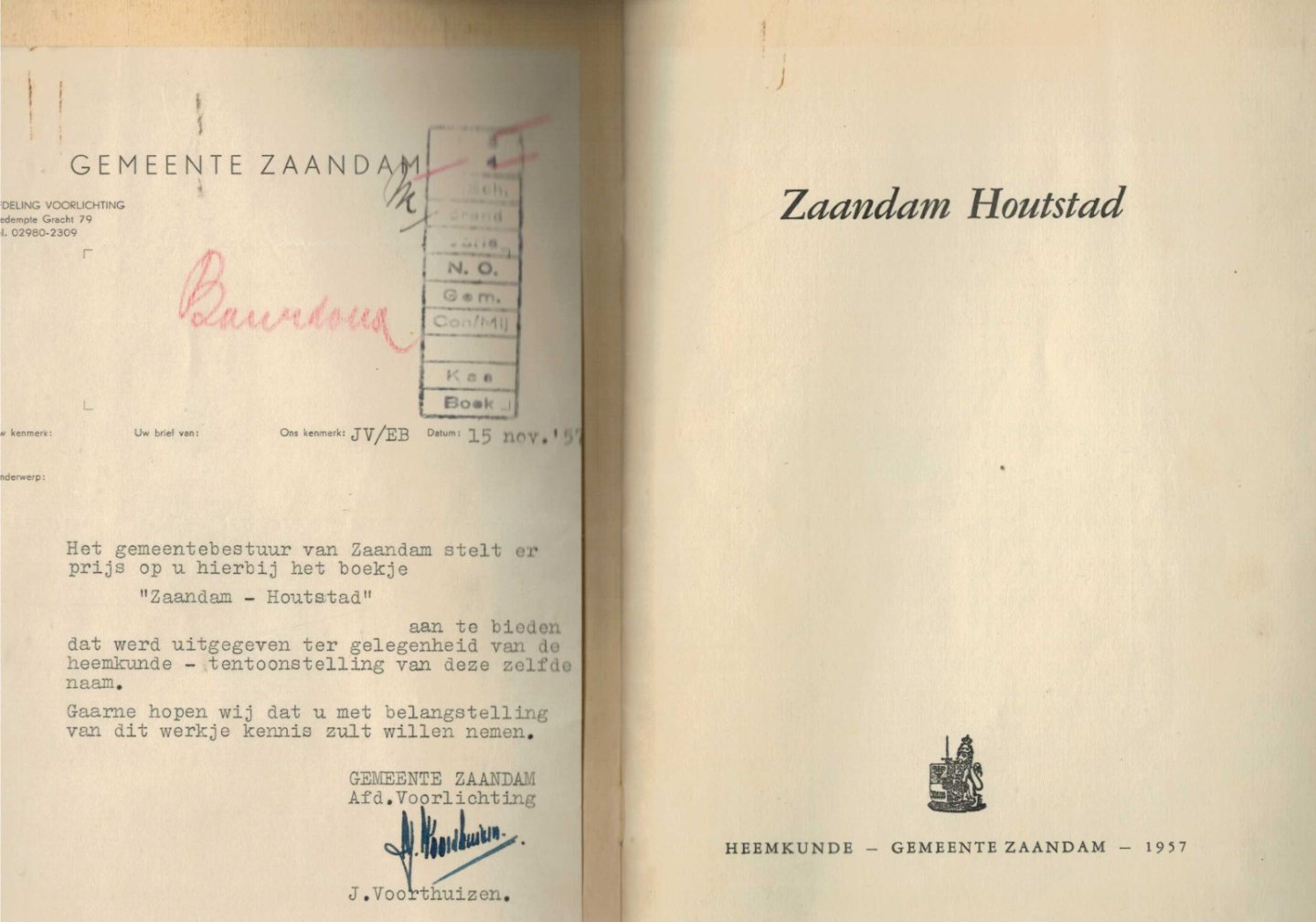 Mars, F. - Zaanstad Houtstad 